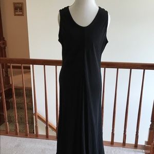 NWT Eileen Fisher Black Dress Size L
